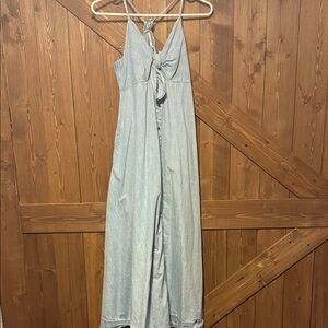 Free People Light Blue Maxi Dress